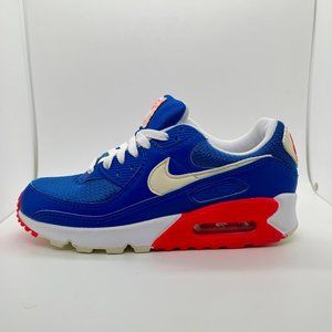 Nike Air Max 90 Hyper Royal Mens Size 6.5 Womens 7.5 DM8316-400